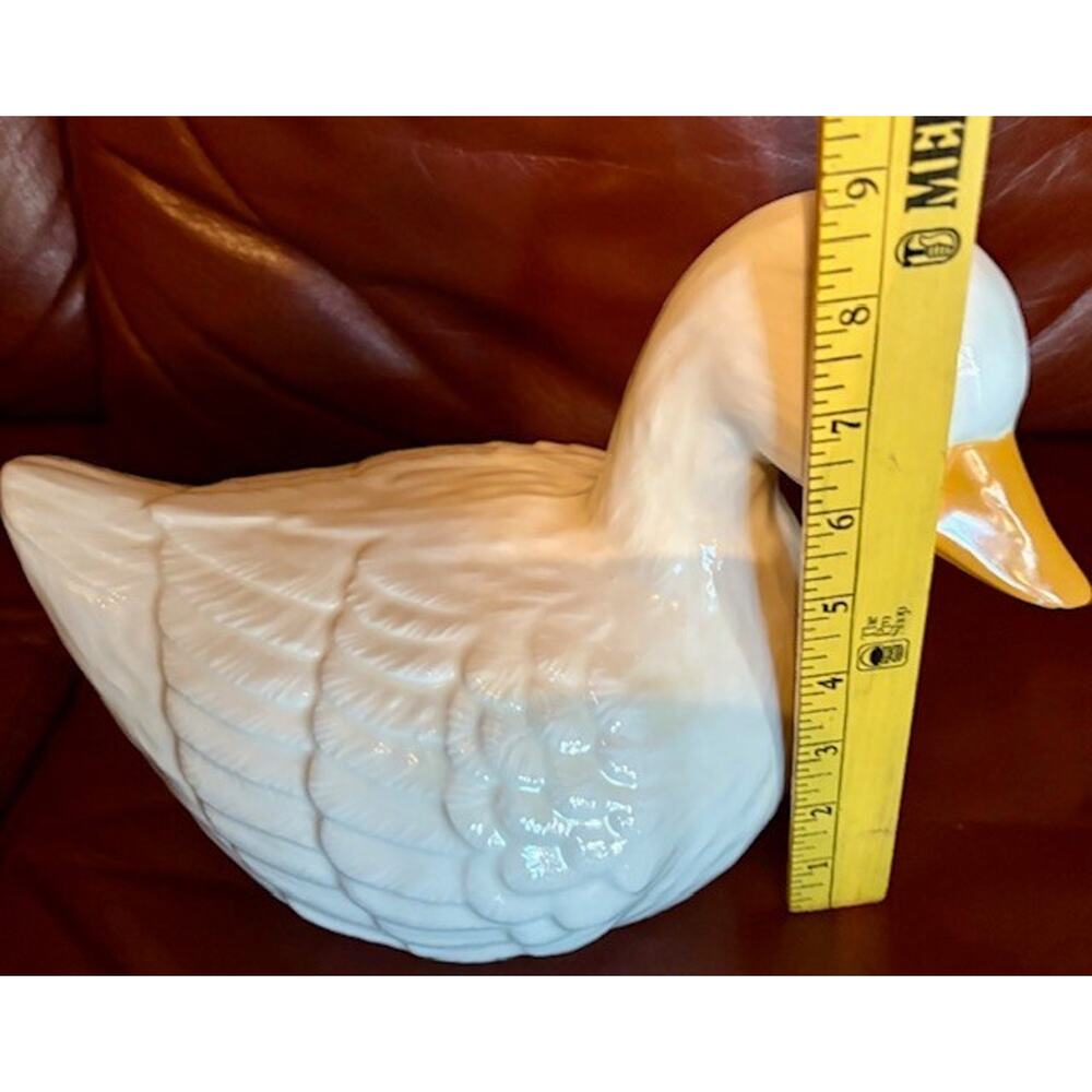 Vintage Goose Ceramic Figurine 9"x12" - Picture 7 of 7